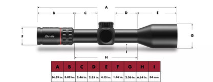 BURRIS LASER SCOPE ELIMINATOR 6 4-20X52 MOA 34MM