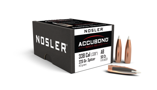 NOSLER 338 225GR ACCUBOND (50)