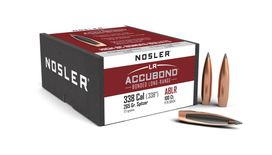 NOSLER 338 265GR ACCUBOND LR (100)