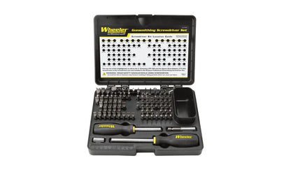 WHEELER 89PC PROF GUNSMITH SCREWDRIVER SET
