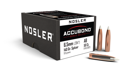 NOSLER 6.5MM 140GR ACCUBOND (50)
