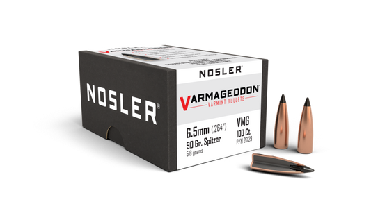 NOSLER 6.5MM 90GR VARMAG FBT (100)