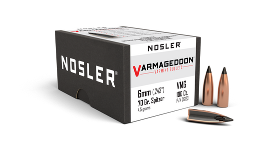 NOSLER 6MM 70GR VARMAG FB TIPPED (100)