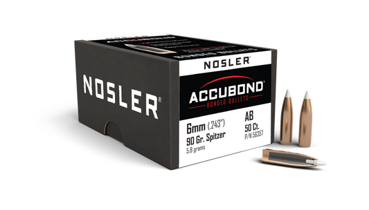 NOSLER 6MM 90GR ACCUBOND (50)