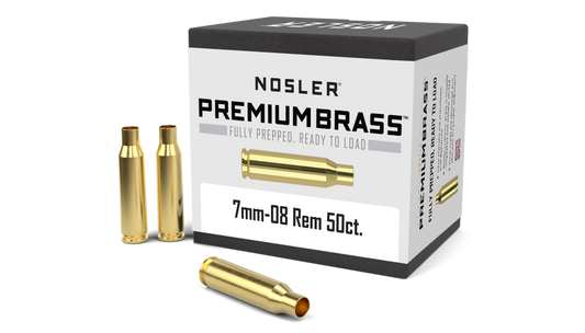 NOSLER BRASS 7MM-08 REM (50)