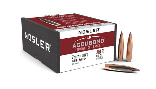 NOSLER 7MM 168GR ACCUBOND LR (100)