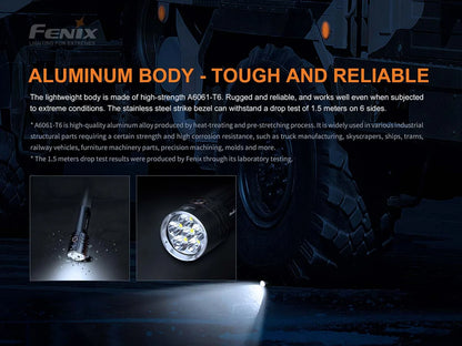 FENIX FLASHLIGHT LR35R LED (10000LUM - 500M)