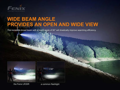 FENIX FLASHLIGHT LR35R LED (10000LUM - 500M)