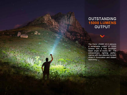 FENIX FLASHLIGHT LR40R V2.0 (15000LUM-900M)