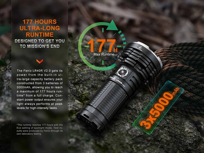 FENIX FLASHLIGHT LR40R V2.0 (15000LUM-900M)