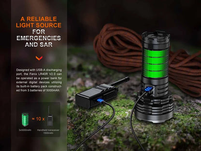 FENIX FLASHLIGHT LR40R V2.0 (15000LUM-900M)
