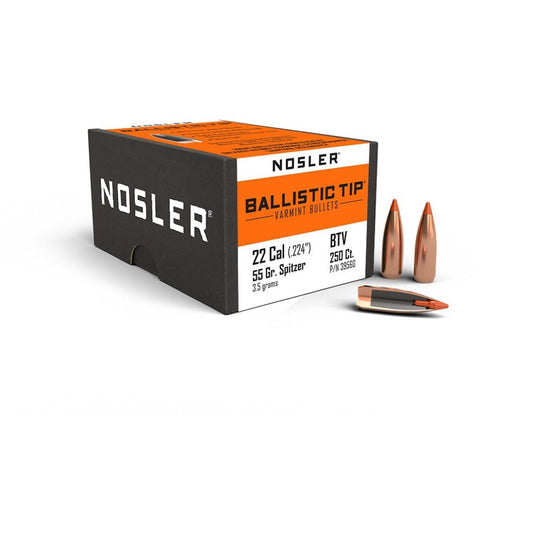 P 224 55gr Nosler ballistic tip (100)