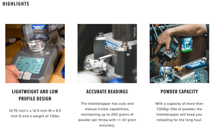 FRANKFORD INTELLIDROPPER POWDER MEASURE