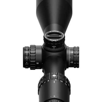 Arken Optics LH-4 6-24×50 FFP — Capped Tool-less Turrets — Illuminated — 30mm Tube