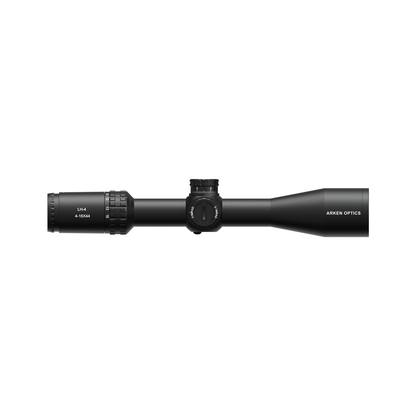 Arken Optics LH-4 4-16×44 FFP — Capped Tool-less Turrets — Illuminated — 30mm Tube