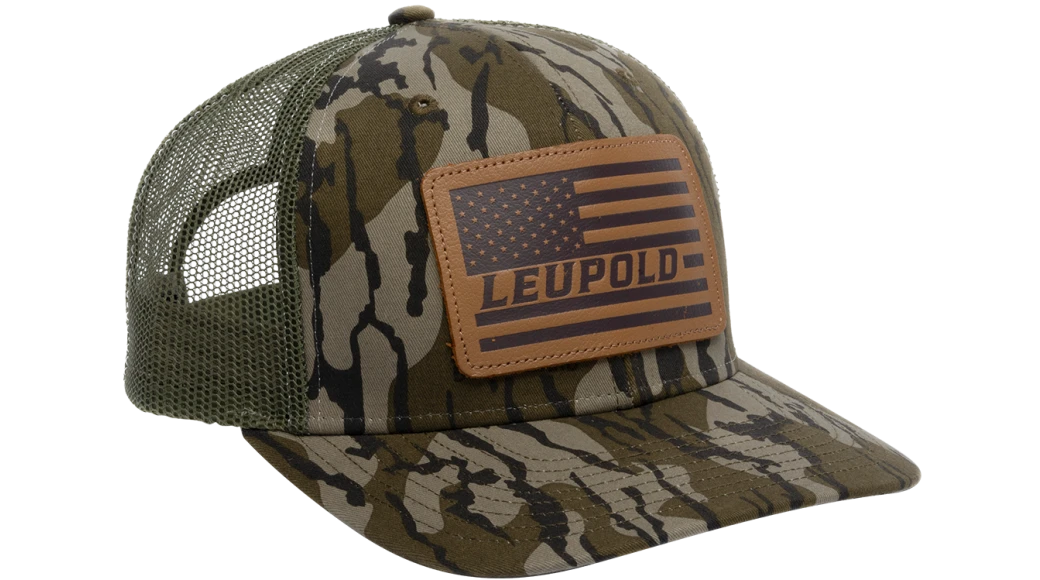 LEUPOLD FLAG BOTTOMLAND CAMO CAP