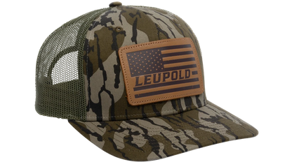 LEUPOLD FLAG BOTTOMLAND CAMO CAP