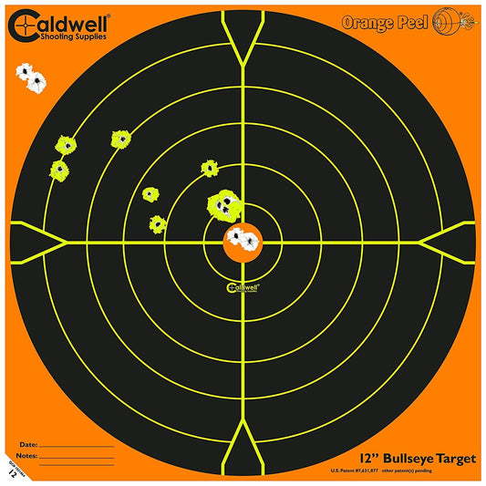 Caldwell Orange Peel Bullseye 4" (10 Per Pack)