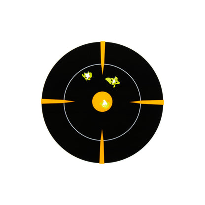 ALLEN EZ AIM ADHESIVE SPLASH BULLS EYE 8IN | 6PACK