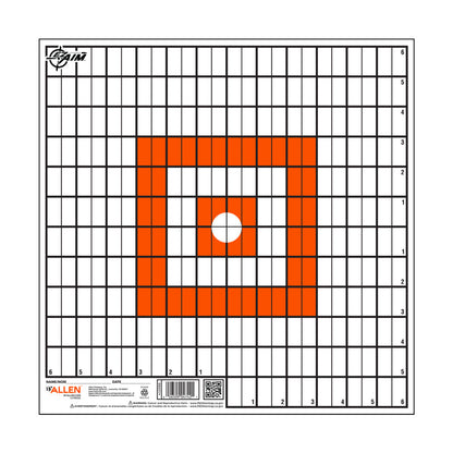 ALLEN EZ AIM PAPER GRID TARGET 12X12