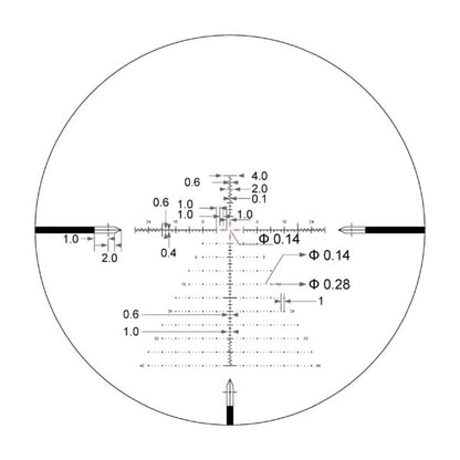 ARKEN SH4 4-16X50 GEN2 FFP MOA VPR Illuminated Reticle with Zero Stop – 34mm Tube