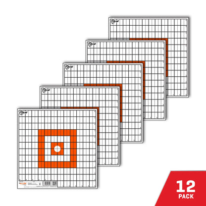 ALLEN EZ AIM PAPER GRID TARGET 12X12